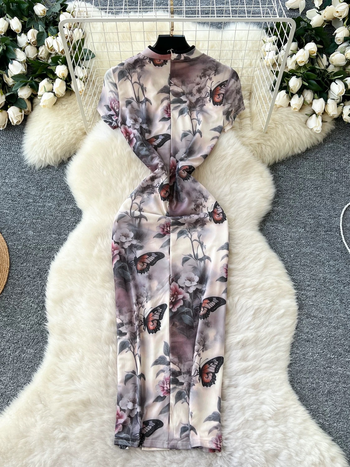 Moto mayhem qipao dress Q215 images